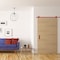 Ekena Millwork Premium J-Top Mount Barn Door Hardware Set w/ 6' Track for 1 3/8" to 2 1/4" Doors, Regal Red GB60010H6RR - alternate 5